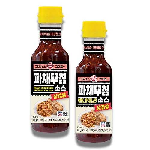 OTOKI OTTOGI Seasoning for green onion with vinegary chili paste, great dipping sauce for Korean BBQ (350g) - 2 Pack