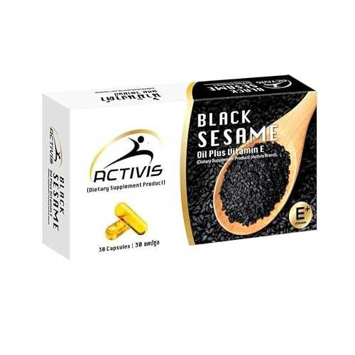 generic Activis Black Sesame Oil 30 Capsules