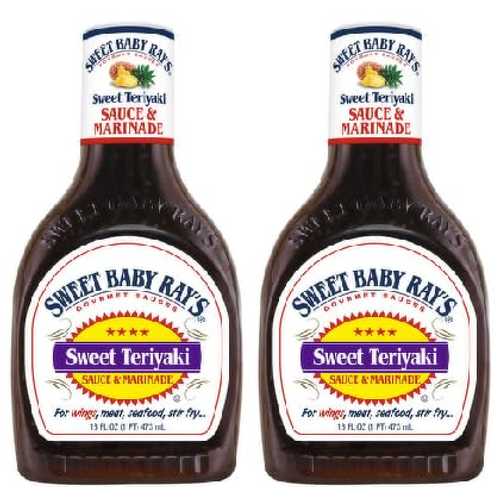 Generic Pack Of 2 Sweet Teriyaki Sauce \u0026 Marinade 16 fl 薬局衡オンス