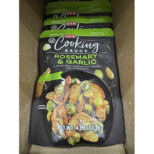 Generic H E B Rosemary \u0026 Garlic Cooking Sauce 4 薬局衡オンス 2 Pack