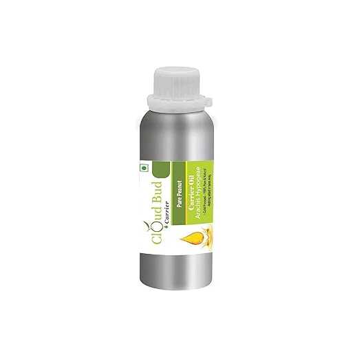 Cloud Bud Pure Peanut Carrier Oil 300ml 10薬局衡オンス Arachis Hypogeae 100% Pure and Natural Cold Pressed