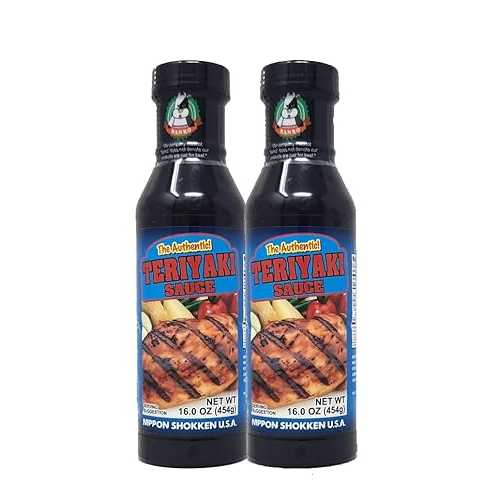 Generic 2 pack Nippon Shokken Yaniku Teriyaki Sauce Asian Citrus (16薬局衡オンス, The Authentic Teriyaki)