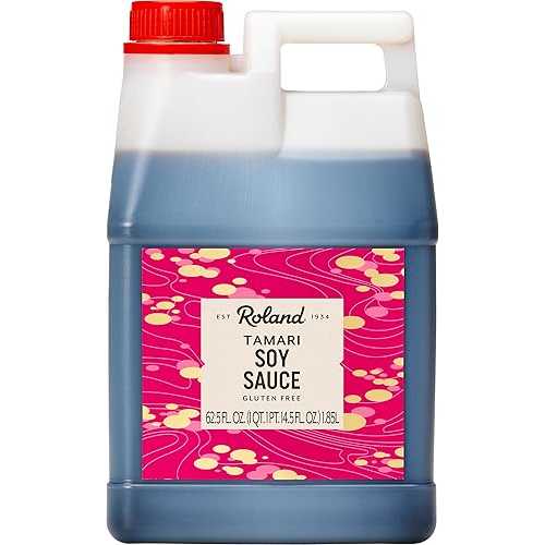 Roland Foods Tamari Soy Sauce, Specialty Imported Food, 62.5 Ounce Bottle, Pack of 1
