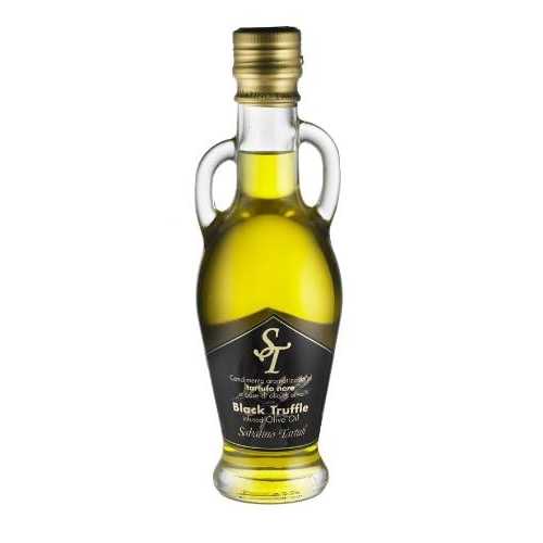 Sabatino Tartufi Black Truffle Olive Oil - Premium Gourmet, 6 Pack, 250 ml Bottles, Imported from Italy