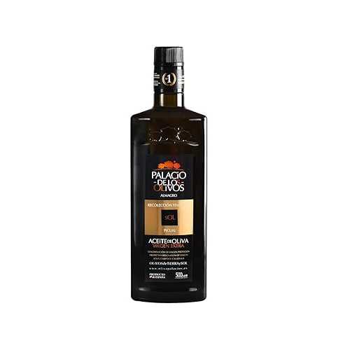 Palacio de los Olivos / Picual Gourmet Extra Virgin Olive Oil - Cold pressed oil, Early Harvest - 16.9 Fl Oz - 500ml