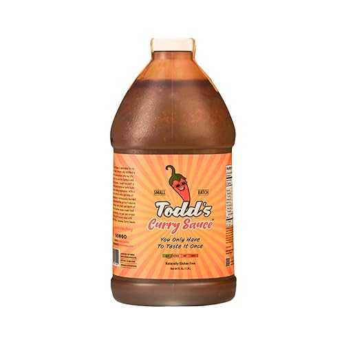 Todd\u0027s Curry Sauce Jug for Foodservice (64薬局衡オンス) / You Only Have To Taste It Once