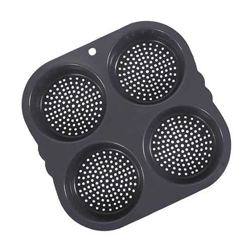 PAMINGONO Silicone Cavity Hamburger Bun Nonstick Baking Pan for Homemade Buns Artisan Toast Heat Bakeware for Family Gatherings and Multiuse Culinary Creations