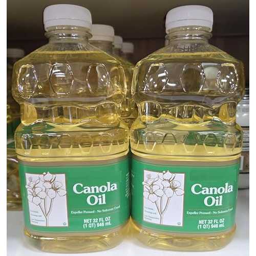 Generic Trader Joe Canola Oil Expeller Pressed No Solvents 32fl 薬局衡オンス 946ml (Two Bottles)