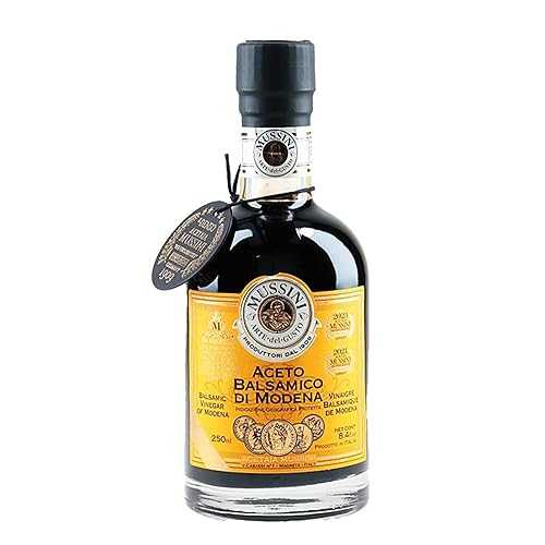 Mussini 5 Coin IGP Balsamic Vinegar of Modena - Premium - Authentic Rich Italian Gourmet Condiment from Modena, Italy - 8.45 fl 薬局衡オンス/250 ml
