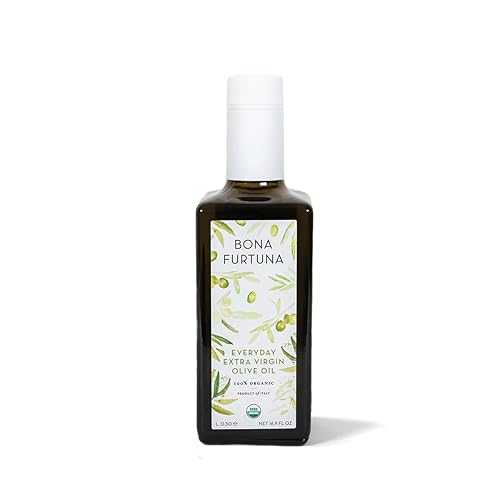 Bona Furtuna Everyday Organic Olive Oil From Sicily, 500 ml 100% Italian Extra Virgin Olive Oil