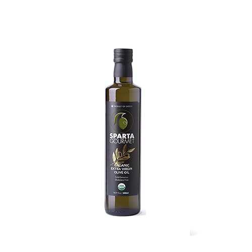 ELIOVI Sparta Gourmet Organic Extra Virgin Olive Oil, Premium Greek Cold-Extracted, 500ml, Liquid