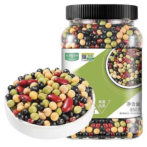 7 Bean Soup Mix / 850g / 1.87重量ポンド / PoetrySeptember Premium Chinese Variety for Soups, Stews, Chili \u0026 Salads Soybeans, Black Beans (Green/Yellow Core), Red Adzuki, Dual Green Beans, Red Kidney Beans, Chickpeas 中国