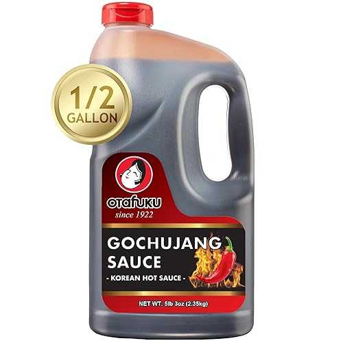 Otafuku Gochujang Sauce Korean Hot Chili Paste Sauce, Ready-to-Use Spicy Umami Flavor No Artificial Colors or Preservatives 5 重量ポンド 3 薬局衡オンス
