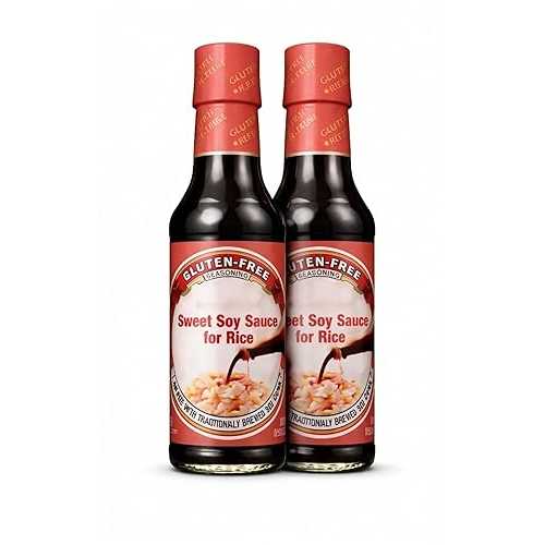 Jogoto Japanese Sweet Soy Sauce - Gluten-Free Tamari Style Seasoning, Traditionally Brewed, 10 fl 薬局衡オンス (Pack of 2)