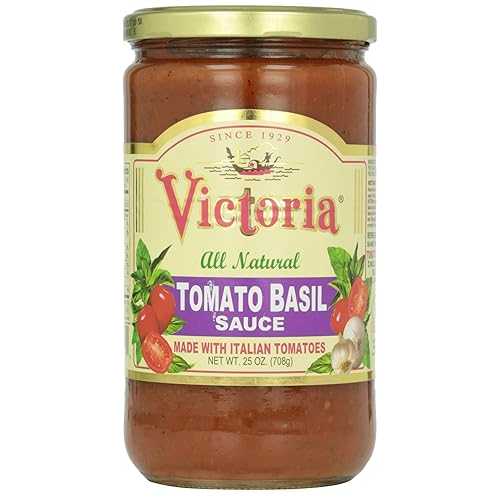 Victoria Tomato Basil Sauce, 24 Ounce
