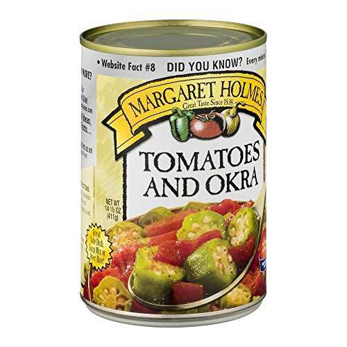 Margaret Holmes, Tomatoes \u0026 Okra, 14.5薬局衡オンス Can (Pack of 6)