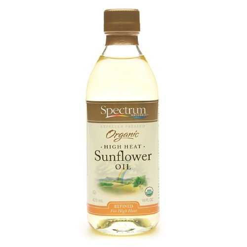 Spectrum Naturals Organic Sunflower Oil 16 薬局衡オンス (Pack of 2)