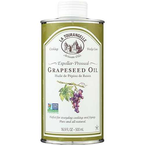La Tourangelle Grapeseed Oil, 16.9-Ounce Cans, 2 Pack Sold By HERO24HOUR Thank You