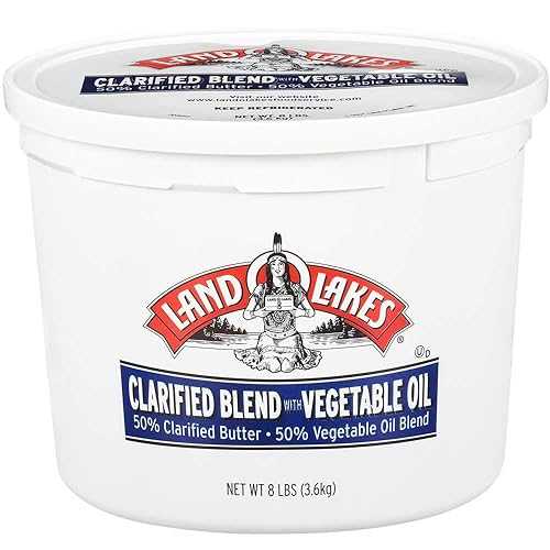Land O Lakes Clarified Blend with Vegetable Oil, 8 Pound -- 2 per case.