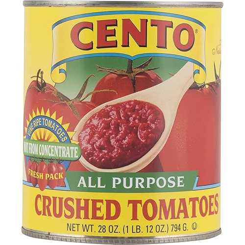 Cento All Purpose Crushed Tomatoes, 28 Oz, Pack Of 6