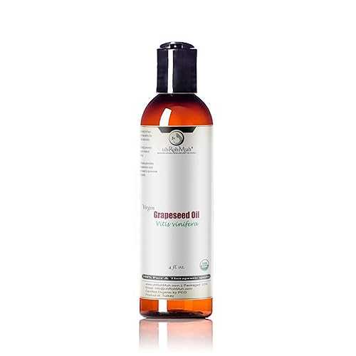 uh*Roh*Muh Organic Virgin Grapeseed Carrier Oil / / Pure \u0026 Unadulterated / / Turkey (4薬局衡オンス)