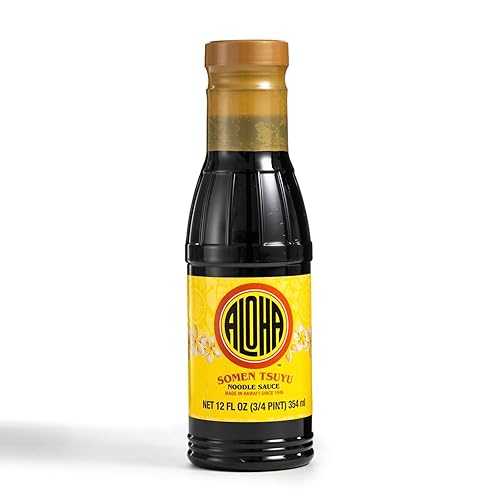 Aloha Shoyu - Somen Tsuyu - Flavor of the Islands - Somen Amplifier - 12 薬局衡オンス. Bottle