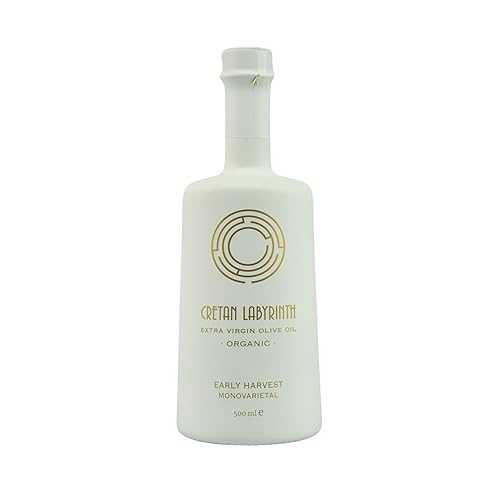 CRETAN LABYRINTH Organic Early Harvest 2025 Extra Virgin Olive Oil Extremely High Phenolic Content Greek Cold Extracted Multiple Award Winner Monovarietal Koroneiki Polyphenol EVOO