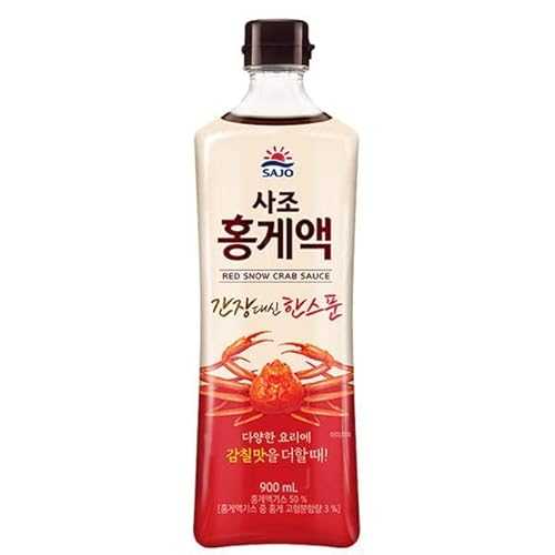 Generic Sajo Red Crab Flavored Seasoning Sauce 900ml(30.43fl 薬局衡オンス)