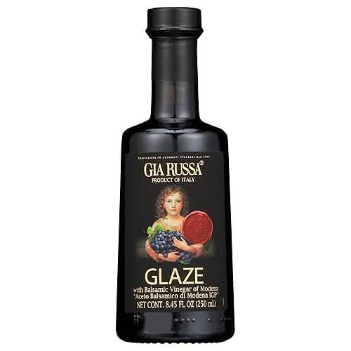 Gia Russa Balsamic Glaze, 8.45 Ounces (Pack Of 6)