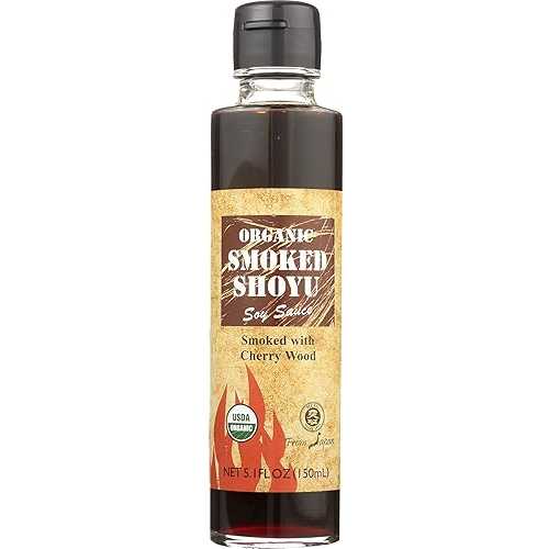 Muso From Japan Organic Smoked Shoyu Soy Sauce, 5.1 Ounces (Pack Of 6)