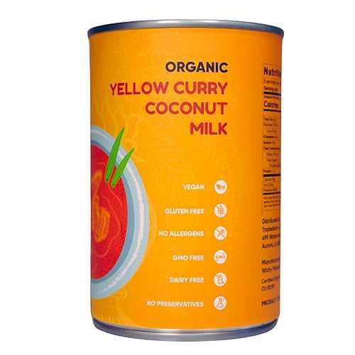 Islands Harvest Organic Yellow Curry Pack of 3 - Vegan, Kosher, Halal, Non-GMO, USDA Organic Yellow Curry - Pure No Added Artificial Flavors, Colors \u0026 Preservatives for Curries \u0026 Gravies
