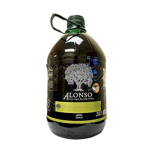 The Olive Trading Co. Alonso Extra Virgin Olive Oil, Chilean, High Polyphenol Arbequina 636 瓱/kg, Cold Extracted 2025 Harvest, Terra Olivo Gold Medal 2020, Max .2 acidity Family Farm, Chile 5L (Coratina)