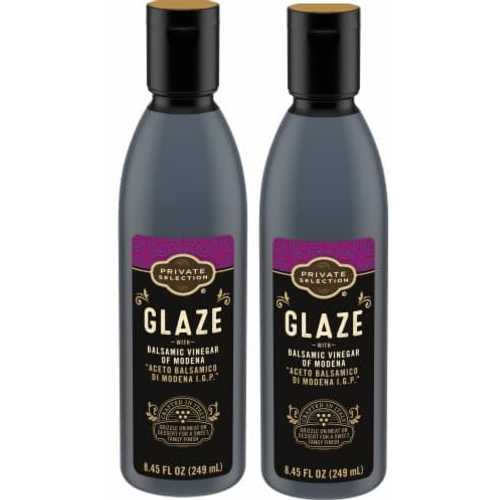 Generic Balsamic Glaze with Balsamic Vinegar of Modena (Pack Of 2 Bottles), 8.45 薬局衡オンス.