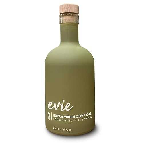 Evie Olive Oil Evie Organic Extra Virgin Olive Oil Bold - 100% California Grown, Cold Pressed EVOO / Pure High Polyphenol EVOO, Mono Varietal Single Origin for Dipping, Drizzling, and Finishing (Unflavored, 12.7 fl