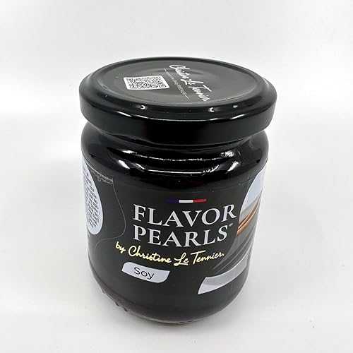 Christine Le Tennier Flavor Pearls, Soy Sauce, 6 Count of 7 薬局衡オンス, Non-GMO, French Import, Ready to Use