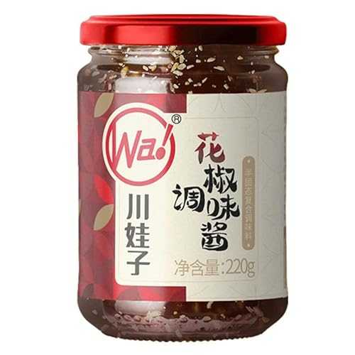 Chinese food Chili sauce 花椒? 凉拌菜 特麻?料 調味料220g YHGTCFLight Chinese food Chili sauce 220g