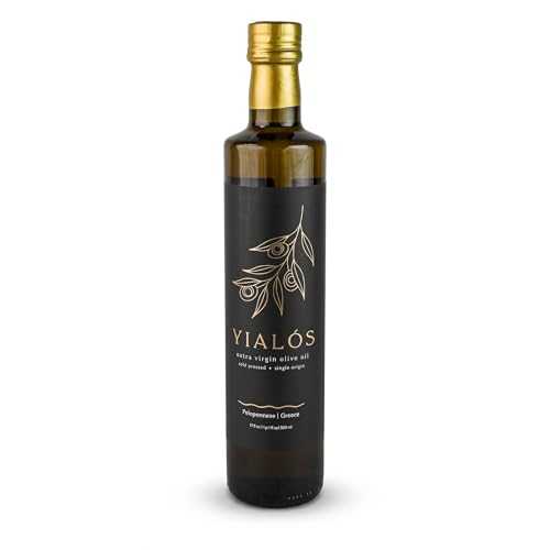 Yial・・s Extra Virgin Olive Oil - Greek Single Estate, 2025 NYIOOC Winner / 100% Koroneiki, Small Batch, Cold Pressed, High Polyphenols / 500 mL Yial・・s Yial s Extra Virgin Olive Oil Greek Single Estate, 2025 NYIOOC