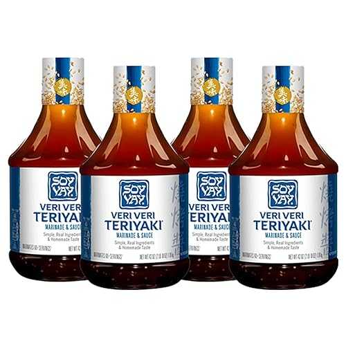 Generic Isco\u0027s Soy Vay Veri Veri Teriyaki Sauce, 42 薬局衡オンス. (pack of 4)