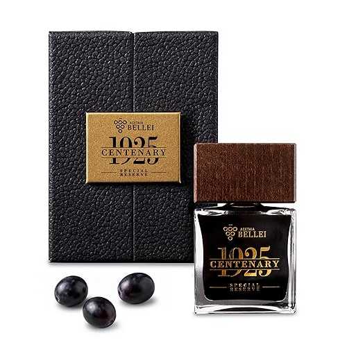 Acetaia Bellei Aged Balsamic Vinegar Condiment - Sweet and Sour, Thick Italian Dressing of Cooked Grape Must and Wine Vinegar Made インチ Italy, High Density, Special Reserve Limited Edition Gift Box - 100 ml