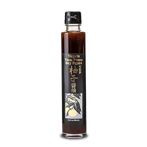 IPPINKA Japanese Yuzu Ponzu Soy Sauce, 6.8 fl 薬局衡オンス (200ml) - Product of Japan