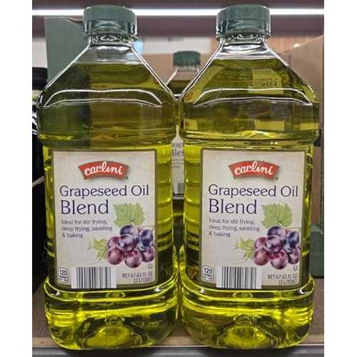 Generic Carlini Grapeseed Oil Blend 67.62fl 薬局衡オンス 2 liters (Two Jugs)