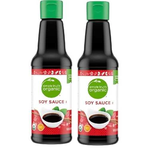 Generic Organic Soy Sauce (2 Bottles, 10 薬局衡オンス. each)
