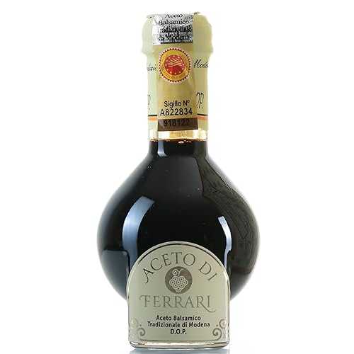 Aceto DI Ferrari Affinato Italian D.O.P. certified Balsamic Vinegar of Modena, Italy, 100 ml bottle