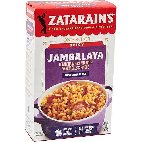 Zatarain\u0027s Spicy Jambalaya, 8 薬局衡オンス (Pack of 8)