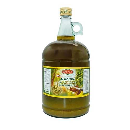Generic AlKoura Extra Virgin Olive Oil 2.8 L / Premium Pure FIrst Cold Pressed Extra Virgin Olive Oil -From Lebanon
