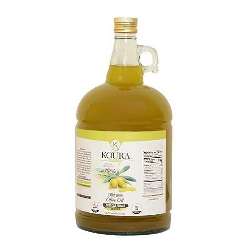 Generic Koura Valley100% Pure Extra Virgin Olive Oil 3 Liter / Premium Cold-Pressed Olive Oil from Lebanon