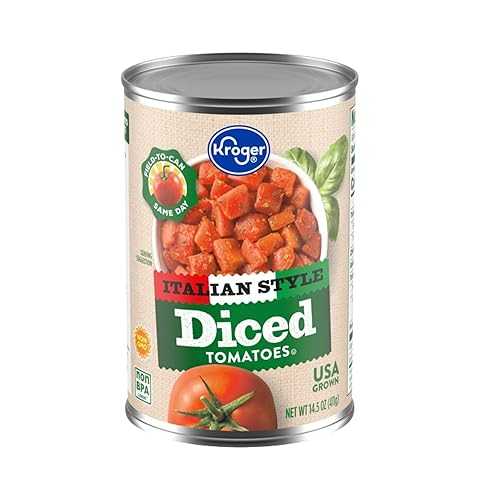 Generic Italian Style Diced Tomatoes 14.5 薬局衡オンス Can