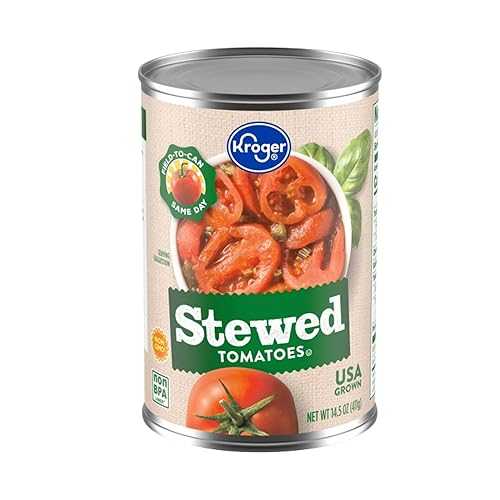 Generic Stewed Tomatoes 14.5 薬局衡オンス Can