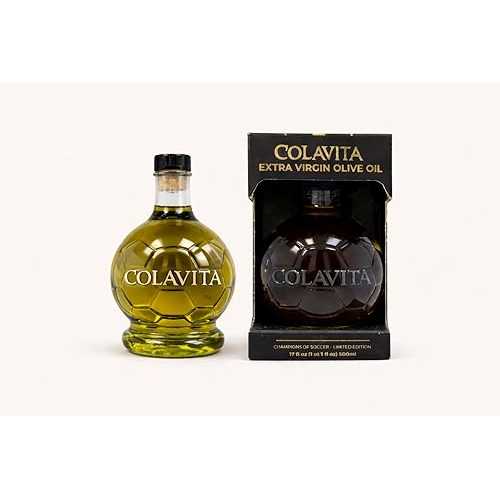 Colavita 2026 Champions of Soccer Extra Virgin Olive Oil Limited Edition Italian Collector Bottle
