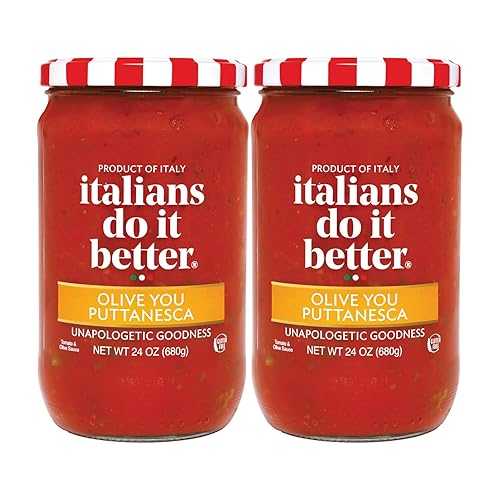 Italians Do It Better Marinara Pasta Sauce (Olive You Puttanesca 2 Pack)